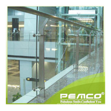 PEMCO Project Modern Design Interior Stair Tempered Stainless Steel Glass Railing